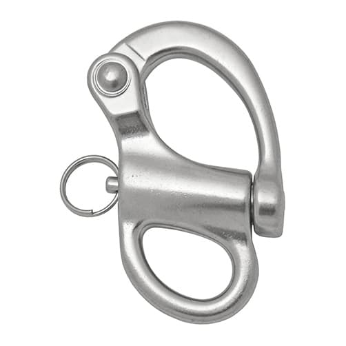 Snap Shackle - Fixed Eye - Stainless Steel